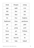Year 1 English Lesson Plans