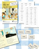 FREE Year 1 English Primer Sight Word Cards